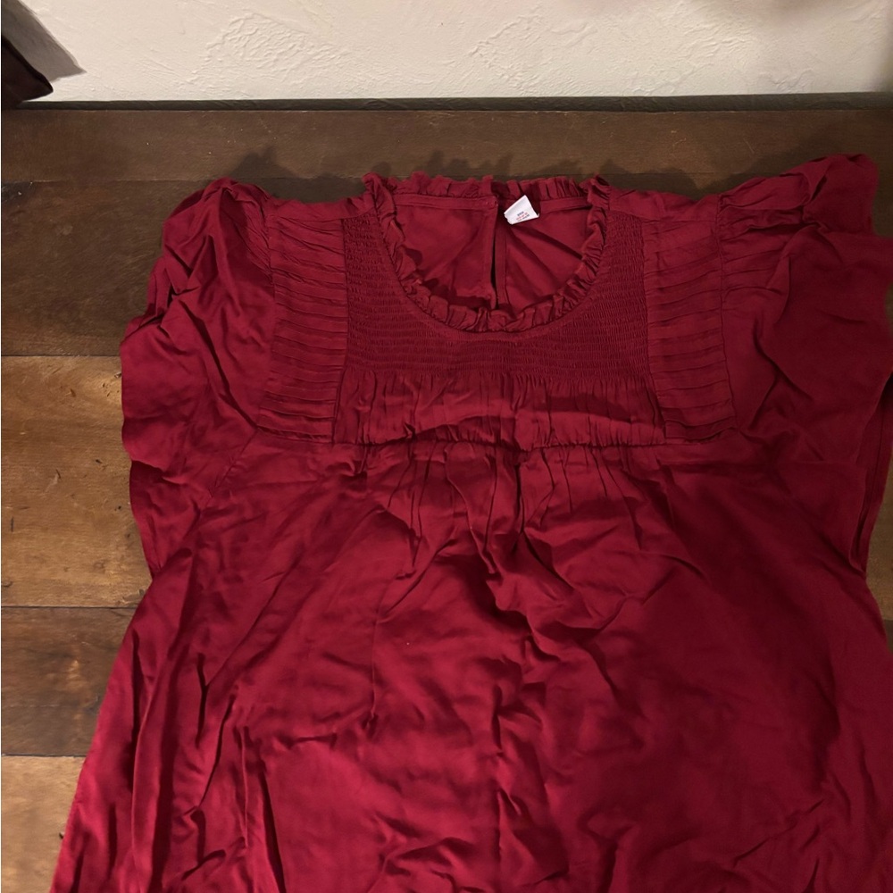 Old Navy Women's Red Blouse